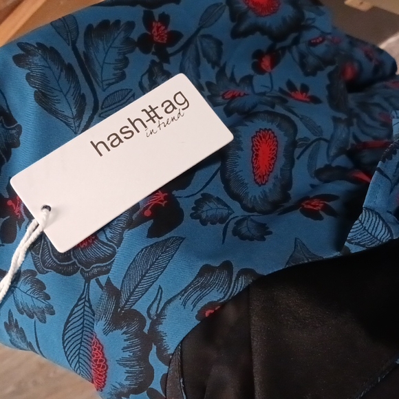 Blue Estella Long Sleeve Shirt Dress - Picture 4 of 4